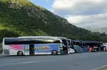 Mercedes Benz Travego 9 Horner Reisen, aire de repos du St-Bernard. 

Plus de photos sur : https://www.facebook.com/AutocarsenSuisse/ 