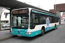 Stadtverkehr Maintal Mercedes Benz Citaro 1 Facelift am 13.01.18 in Frankfurt Enkheim 