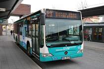 Stadtverkehr Maintal Mercedes Benz Citaro 1 Facelift am 13.01.18 in Frankfurt Enkheim