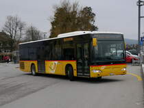 Postauto - Mercedes Citaro  BE 666081 unterwegs in Lyss am 06.01.2017