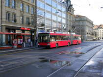 Bern Mobil - Noch sind sie unterwegs die NAW Trolley Bus. Hier der NAW Nr.11 unterwegs auf der Linie 12 am 01.01.2018
