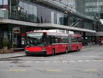 Bern Mobil - Noch sind sie unterwegs die NAW Trolley Bus. Hier der NAW Nr.19 unterwegs auf der Linie 20 am 06.01.2018
