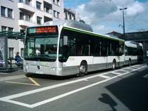 Wagen 296 in Nancy am 04. Oktober 2008.
EvoBus MB O 530 CNG(Citaro)
Linie 126
Haltestelle  Gare Mazagran 
