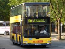 MAN Lion's City DD der BVG in Berlin am 10.06.2016
