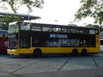 MAN Lion's City DD der BVG in Berlin am 10.06.2016