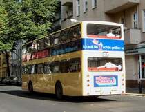 Hist. busverkehr in Berlin-Tegel am 13. 9. 2008