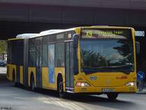 Mercedes Citaro I der BVG in Berlin am 10.06.2016