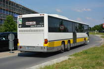 Am 04.06.2016 fährt TF-VG 101 für die ILA 2016 auf der Shuttle Linie  S . Aufgenommen wurde ein Mercedes Benz Integro.
