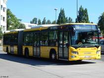 Scania Citywide der BVG in Berlin am 10.06.2016