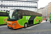 Flixbus VDL Futura am 27.01.18 in Frankfurt am Main Busbahnhof (Südseite Hbf)