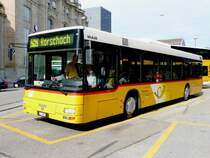 Postauto - MAN Bus SG 50508 unterwegs auf der Linie 242 in St.Gallen am 03.09.2008