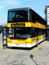 Postauto - Neoplan Doppelstockbus SG 121190 unterwegs auf der Linie 242 in St.Gallen am 03.09.2008