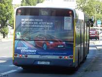 Solaris Urbino 18 der BVG in Berlin am 10.06.2016