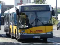 Solaris Urbino 18 der BVG in Berlin am 10.06.2016