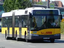 Solaris Urbino 18 der BVG in Berlin am 10.06.2016