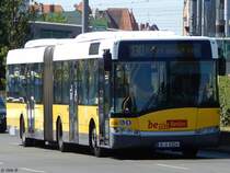Solaris Urbino 18 der BVG in Berlin am 10.06.2016