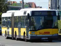 Solaris Urbino 18 der BVG in Berlin am 10.06.2016