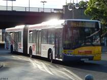 Solaris Urbino 18 der BVG in Berlin am 10.06.2016