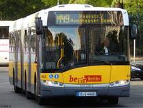 Solaris Urbino 18 der BVG in Berlin am 10.06.2016