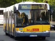 Solaris Urbino 18 der BVG in Berlin am 10.06.2016