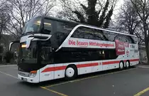 Setra 431 DT Artz Reisen pour DB / SBB-CFF, Zurich janvier 2018

Plus de photos sur : https://www.facebook.com/AutocarsenSuisse/