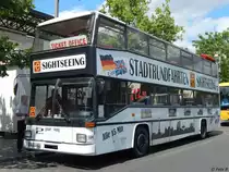 MAN SD 202 von Der Tempelhofer aus Deutschland in Berlin am 10.06.2016