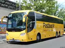 Scania OmniExpress von Postbus/Becker Tours aus Deutschland in Berlin am 10.06.2016