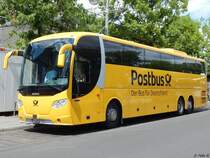 Scania OmniExpress von Postbus/Wilms aus Deutschland in Berlin am 10.06.2016