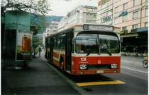 Aus dem Archiv: VB Biel Nr. 108/BE 46'508 Volvo/R&J am 9. Oktober 1997 Biel, Bahnhof