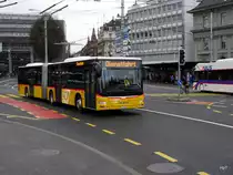 Postauto - MAN Lion`s City  LU 15527 unterwegs in Luzern am 03.02.2018