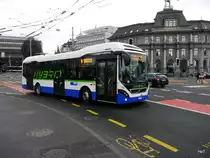 VBL - Volvo 7900 Hybrid  Nr.78  LU 250373 unterwegs in Luzern am 03.02.2018