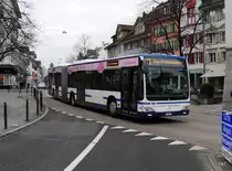 Zugerland - Mercedes Citaro Nr.34  ZG 88034 unterwegs auf der Linie 11 in Zug am 03.02.2018