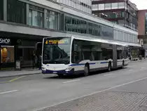 Zugerland - Mercedes Citaro Nr.70   ZG 88070 unterwegs auf der Linie 4 in Zug am 03.02.2018