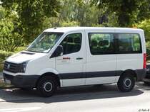 VW Crafter vom Fahrdienst Osterberg in Berlin am 10.06.2016
