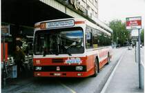 Aus dem Archiv: VB Biel Nr. 111/BE 384'711 FBW/R&J am 12. Oktober 1998 Biel, Bahnhof