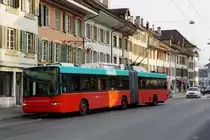 VB: Verkehrsbetriebe Biel
Impressionen von den Buslinien 4 und 6, verewigt in Nidau am 6. Februar 2018.
Foto: Walter Ruetsch