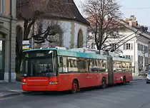 VB: Verkehrsbetriebe Biel
Impressionen von den Buslinien 4 und 6, verewigt in Nidau am 6. Februar 2018.
Foto: Walter Ruetsch