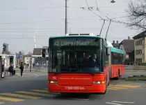 VB: Verkehrsbetriebe Biel
Impressionen von den Buslinien 4 und 6, verewigt in Nidau am 6. Februar 2018.
Foto: Walter Ruetsch