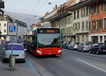 VB: Verkehrsbetriebe Biel
Impressionen von den Buslinien 4 und 6, verewigt in Nidau am 6. Februar 2018.
Foto: Walter Ruetsch