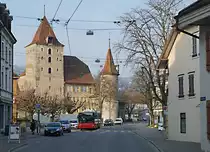 VB: Verkehrsbetriebe Biel
Impressionen von den Buslinien 4 und 6, verewigt in Nidau am 6. Februar 2018.
Foto: Walter Ruetsch