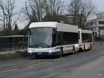 Zugerland - Hess  Nr.173  ZG 88173 unterwegs auf der Linie 1 in Zug am 03.02.2018