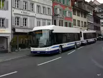 Zugerland - Hess Nr.173 ZG 88173 unterwegs auf der Linie 1 in Zug am 03.02.2018