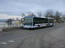 Zugerland - Mercedes Citaro Nr.20  ZG 3370 unterwegs auf der Linie 3 in Zug am 03.02.2018