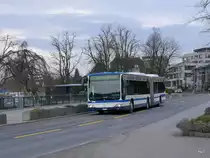 Zugerland - Mercedes Citaro Nr.25  ZG 3375 unterwegs auf der Linie 11 in Zug am 03.02.2018