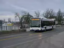 Zugerland - Mercedes Citaro Nr.103   ZG 97103 unterwegs auf der Linie 13 in Zug am 03.02.2018