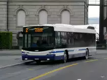 Zugerland - Scania-Hess Nr.164  ZG 88164 unterwegs auf der Linie 2 in Zug am 03.02.2018