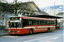 Aus dem Archiv: VB Biel Nr. 115/BE 510'115 Mercedes O 405N am 12. Oktober 1998 Biel, Bahnhof