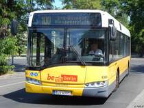Solaris Urbino 18 der BVG in Berlin am 11.06.2016