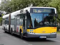 Solaris Urbino 18 der BVG in Berlin am 11.06.2016