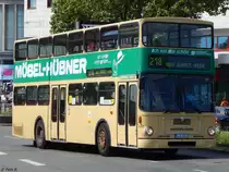 MAN SD 200 von Traditionsbus GmbH Berlin aus Deutschland in Berlin am 11.06.2016